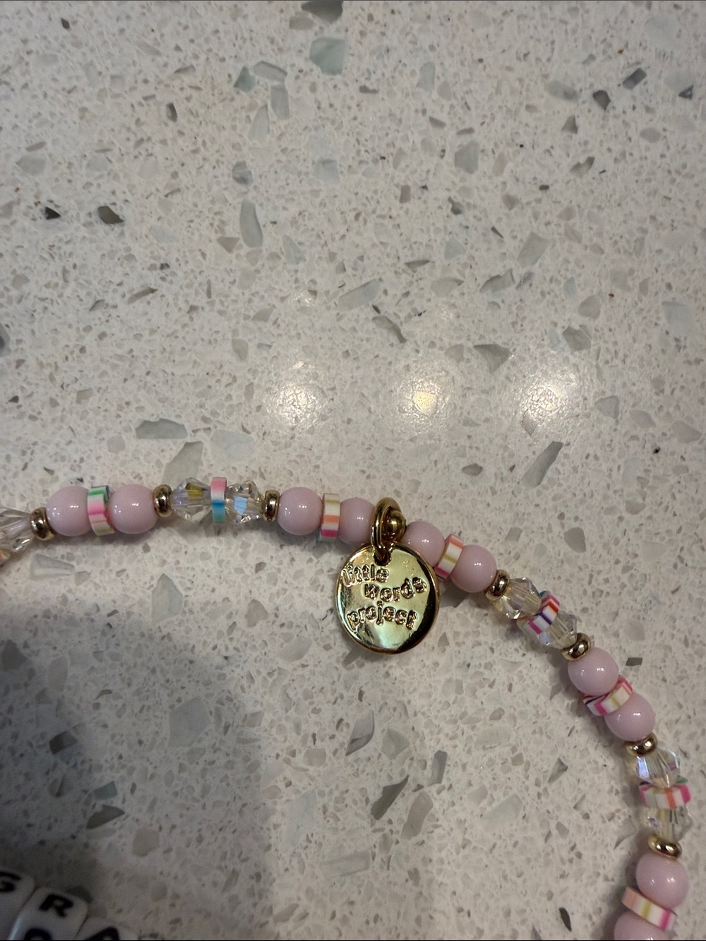 "Grateful" Little Words Project Bracelet - Picture 4 of 5
